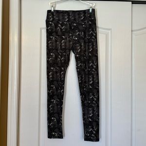 Lularoe Tropical Print Leggings One Size